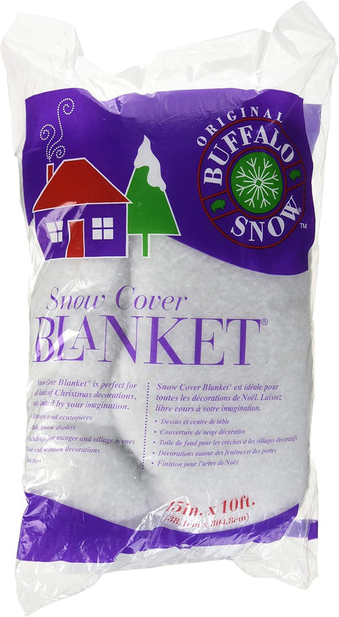 Buffalo Batting CB2351 Snow Cover Blanket 15in.x10ft. 1/Pkg...