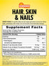 Sundance Hair, Skin, and Nails Gummies | with Biotin 2,500 mcg | 80 Count | Fruit Flavor Vitamin | Vegan, Non-GMO, and Gluten Free Supplement...