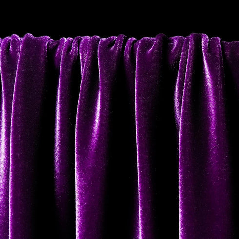 Ice Fabric Stretch Velvet Fabric by The Yard - 60" Wide Soft Stretchy Fabric for Sewing Clothes, Apparel, Costume, Crafts - 90% Polyester 10% Span...