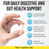 BIGJOHNLAB® Probiotics 30capsules 1month supply Women & Men 60 Billion CFU 10 Strains + Organic Prebiotics Immune, Digestive Gut Health Supports O...