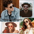 Round Polarized Sunglasses Men Women,Retro Metal Hippie Shades with 100% UV Protection...