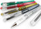Pentel Hybrid Gel Grip Metallic Pen – 1.0mm Rollerball – Green, Gold, Red, Silver and White - Set of 5 - K230...
