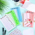 4 Pieces Kids Chore Chart To Do List Checklist Board ADHD Tools for Kids Daily Routine Chart with Markers Stickers Detachable Cardstock for Home R...