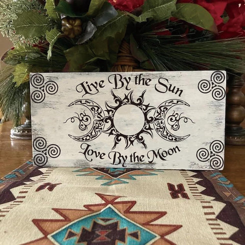 Moon Stencils for Painting on Wood, Boho Moon Stencils for Crafts Reusable Wood Burning Drawing Art Paint Stencils and Patterns for Wall Cake Cook...