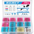 Kuject 270PCS Heat Shrink Butt Connectors, Insulated Waterproof Wire Connector kit, Tinned Copper Electrical Crimp Connectors for Automotive Marin...