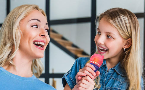 DreamWorks Gabby's Dollhouse Toy Microphone for Kids, Musical Toy for Girls with Built-in Song, Kids Microphone Designed for Ages 3 and Up...