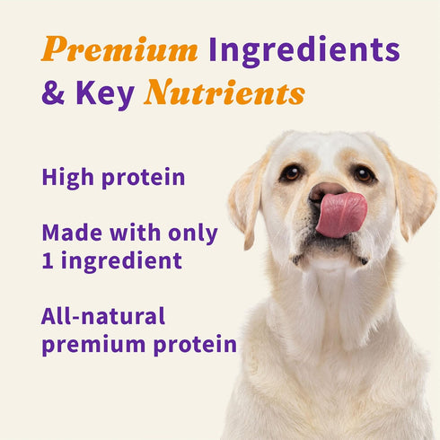 Halo Raw Freeze Dried Dog Treats, Chicken Hearts Recipe, Dog Treats Pouch, All Life Stages, 2-OZ Pouch...