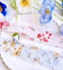 3 Roll 1.5In Wide 16 Yard Floral Chiffon Ribbon Fringe Silk Ribbon Handmade Frayed Edges Ribbon for Christmas Wedding Party Decor, Bridal Bouquet,...