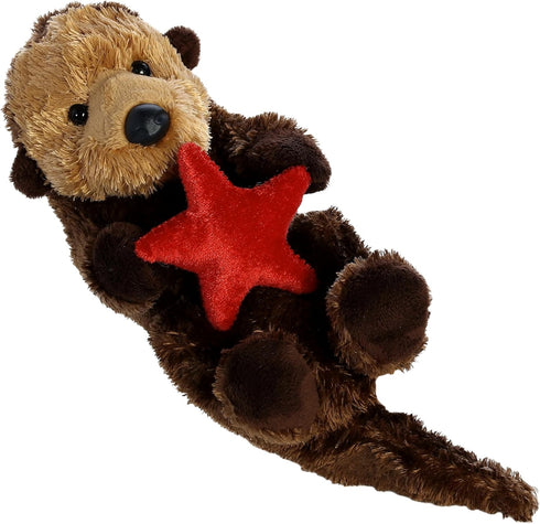 Aurora® Adorable Mini Flopsie™ Otto™ Stuffed Animal - Playful Ease - Timeless Companions - Brown 8 Inches...
