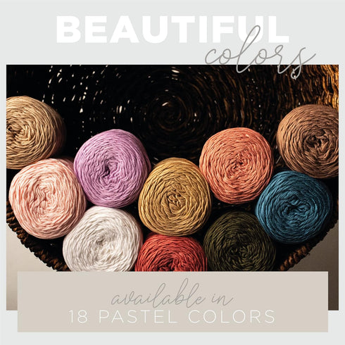 Lion Brand Yarn (1 Skein) Coboo Yarn, Terracotta, 696 Foot (Pack of 1)...