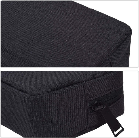 Canvas Waterproof Universal Electronic Accessories Organizer for Power Bank,Charging Cords,Chargers,Mouse,USB Cable,Earphones and More Out-going, ...