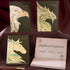 Elegent Hardcover Journal, 5"x7" Lined Notebook, Gilded Mosaic Dragon Art, 256 Deco Pages, Fantasy Journal Gift suitable as Personal Diary, Readin...