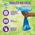 Mighty Clean Baby Disposable Diaper Bag Refill Rolls - Waste Sacks with Light Powder Scent - 72 Count...