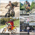 Hiboy Bike Phone Holder, 360° Rotation Adjustable Motorcycle Phone Mount,Bicycle Scooter Handlebar Phone Clip for 5.1" - 6.8" Smartphones......
