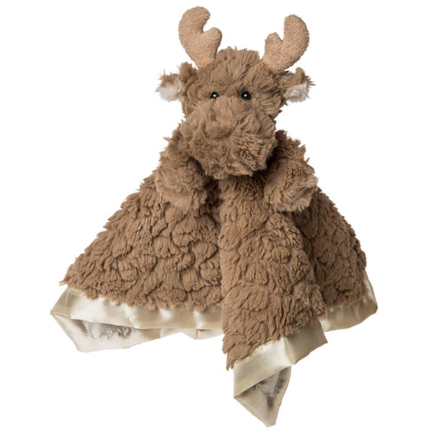 Mary Meyer Putty Nursery Stuffed Animal Security Blanket, 13 x 13-Inches, Moose...