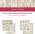 STAMPERIA INTERNATIONAL, KFT Scrapbooks Paper Pad 8X8 10PK HOUSE ROSE, 20.3 x 20.3 (8'' x 8''), Multicoloured...