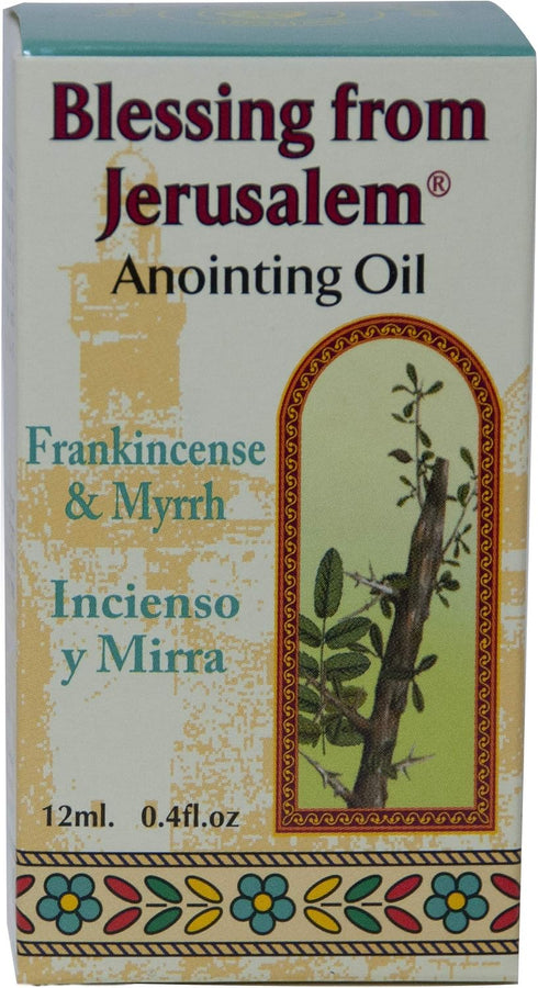 Anointing Oil 12ml. - Blessing from Jerusalem (Frankincense and Myrrh)...