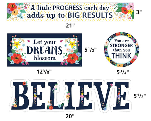 Teacher Created Resources Wildflowers Mini Bulletin Board (TCR6703)...