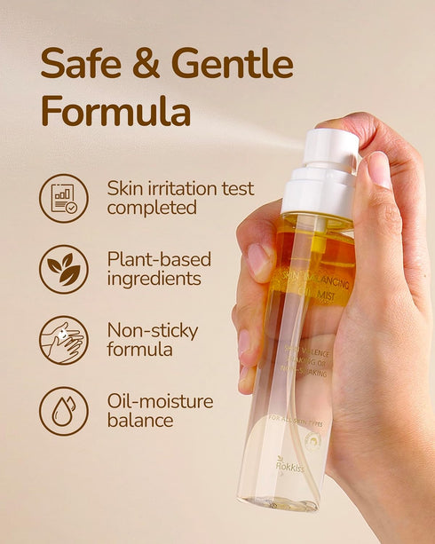 Skin-Balancing Oil Mist (3.4fl oz x 2ea) - Soothes, Moisturizes & Balances Skin. Sea Buckthorn, Hyaluronic Acid - Korean Skin Care...