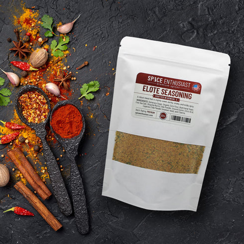 Spice Enthusiast Elote Mexican Street Corn Seasoning - 4 oz...