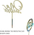 Gold Shiny 1st Birthday Topper - Acrylic Number One Smash Cake Topper Decoration For Baby Shower Photo Booth Props, First Birthday and Anniversary...