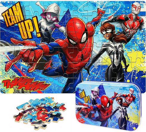 NEILDEN Puzzles for Kids 60 Piece Children Puzzles for Kids Ages 4-6 Jigsaw Puzzles for Kids Learning Educational Puzzles for Girls and Boys...