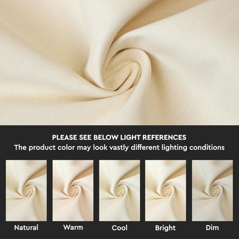 Encasa XO Throw Pillow Covers 20x20 in Set of 2 Natural | No Inserts | Cotton Pillow Covers for Living Room, Bed, Sofa, Couch | Decorative Cushion...