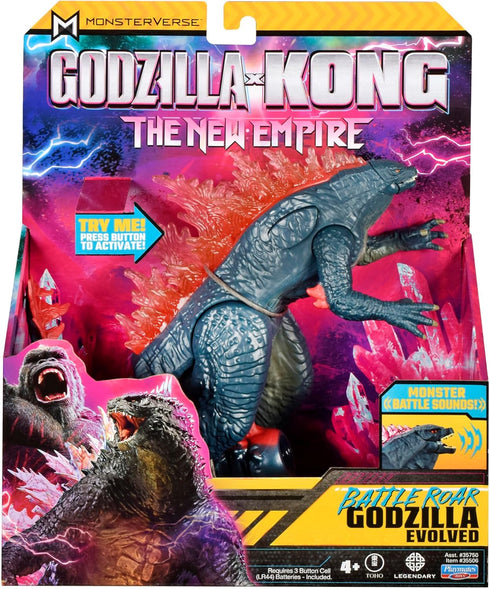 Godzilla x Kong 7" Battle Roar Godzilla Figure by Playmates Toys...