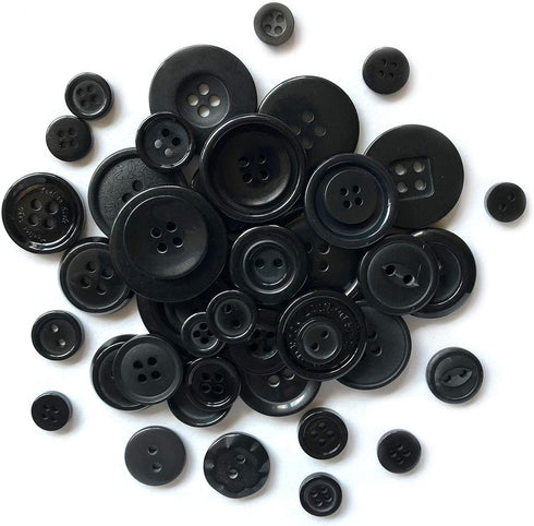 Buttons Galore and More Basics & Bonanza Collection – Extensive Selection of Novelty Round Buttons for DIY Crafts, Scrapbooking, Sewing, Cardmakin...