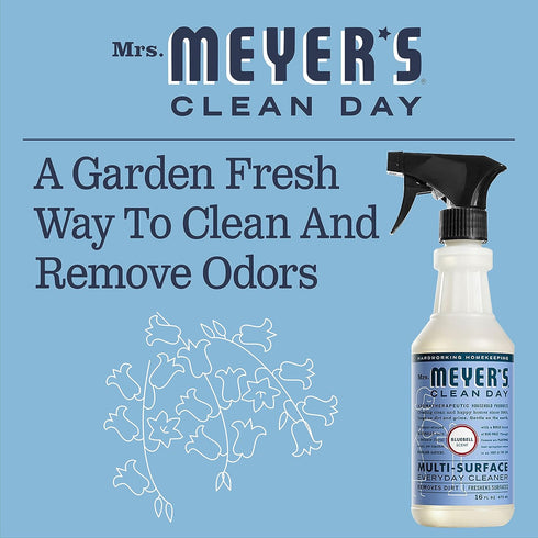 Mrs. Meyer's All-Purpose Cleaner Spray, Bluebell, 16 fl. oz - Pack of 3...