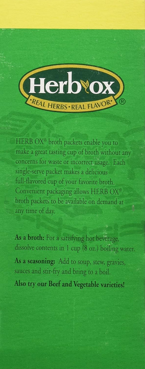 Herb-ox Hormel Herb Ox Chicken Bouillon Sodium Free 50 Packets...