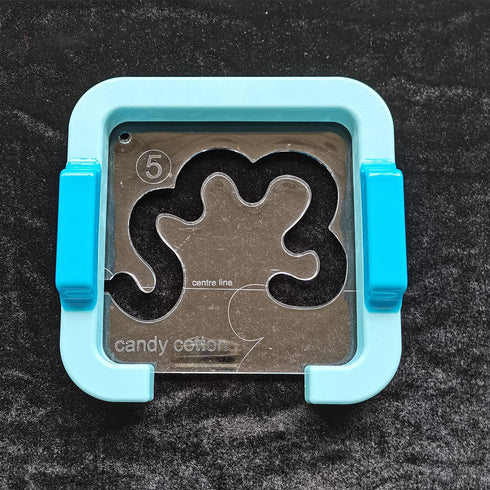 YICBOR Free Motion Quilting Rulers and Templates Series 5 with New Quilting Frame for Domestic Sewing Machine (TK(Q5-03))...