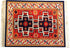 Set of 4 Rug Table Coasters – Oriental Design Fabric Carpet Drink Mats Absorbent Kitchen and Dining Accessories, Spill & Drip Protection, Rectangu...