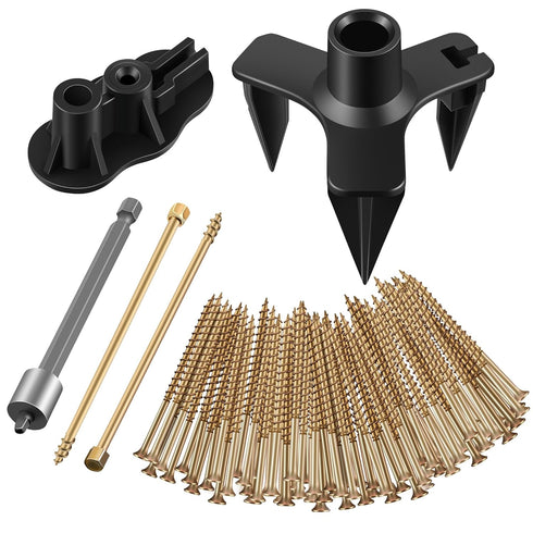 Dreyoo Squeaky Floor Repair Kit, Eliminates Floor Squeak Fit Most Carpet Hardwood Floors, 3233 Woodworking Project Kits Use for Fix Floors, Contai...