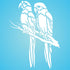 Parrot Stencil, 10.5 x 14 inch (XL) - Animal Wildlife Macaw Bird Stencils for Painting Template...