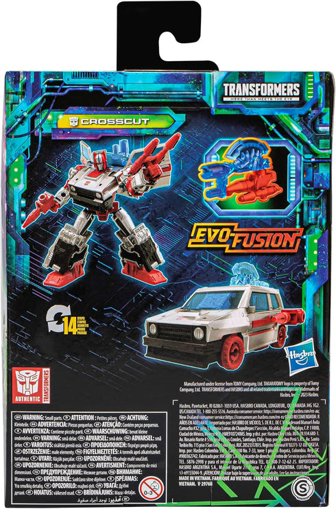 Transformers Toys Legacy Evolution Deluxe Crosscut Toy, 5.5-inch, Action Figure for Boys and Girls Ages 8 and Up...