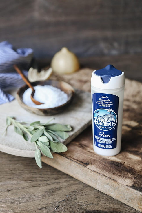 La Baleine Fine Sea Salt Shaker, 4.4 Oz...