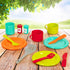 Battat – Toy Kitchen Set – 71Pc Pretend Cooking Accessories – 4 Table Settings & Cutlery – Dishwasher Safe & Worry-Free – 2 Years + – Deluxe Kitch...