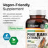 BIO KRAUTER Pine Bark Extract Capsules 400 mg - 100 Count - Antioxidant Supplement - 95% Proanthocyanidins - Pine Bark Supplement - Vegan, No Fill...