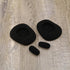 Create idea 1 Pair of Replacement Ear Pads and 1 Pair of Mic Windscreen Foam Compatible with BlueParrott B450-XT Replacement Ear Cushions Cups Cov...