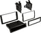 AMERICAN INTERNATIONAL TOYK979 Radio Install Kit...