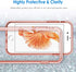JETech Case for iPhone 6 Plus and iPhone 6s Plus 5.5-Inch, Non-Yellowing Shockproof Phone Bumper Cover, Anti-Scratch Clear Back (Rose Gold)...