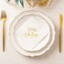 Crisky 50 and Fabulous Cocktail Napkins Gold for Women 50th Birthday Decorations, 50th Birthday Bevergae Dessert Table Supplies, 50Pcs, 3-Ply...