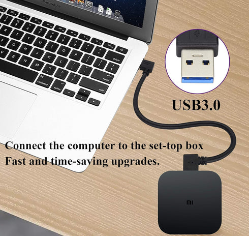 2 Pack Left & Right Angle USB 3.0 A Cable 90 Degree USB 3.0 Type A Male Transferring Data and Charging Extension Cable for Hard Drive,Printers,Mod...