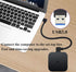 2 Pack Left & Right Angle USB 3.0 A Cable 90 Degree USB 3.0 Type A Male Transferring Data and Charging Extension Cable for Hard Drive,Printers,Mod...