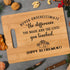 Retirement Gifts for Women Men, Happy Retirement Bamboo Cutting Board with Warm Words - Best Retirement Gifts for Coworker Friend Mom Grandma Dad ...