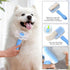 JASLAH 3 Sets with Comb, Pet Grooming Bath Brush Soft Silicone Bristle for Long Short Haired Dogs and Cats Shower, Bath Brush Soothing Massage Rub...