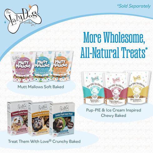 The Lazy Dog Pup-Pie - Original Pup-Pie - Happy Birthday Dog Treat for a Special Dog, 5 oz....