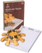 Yellow Mountain Imports Mexican Train Dominoes Accessory Set (5.8-Inch Wooden Hub Centerpiece, Die-Cast Metal Train Markers, and 60-Sheet Scorepad...