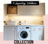 Della Bella Kitchen Cabinet and Drawer Label 81 Stickers Set Home Organization Labels Kitchen Utensil Sticker Kitchen Pantry Cupboard Drawer Airbn...
